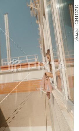 Urban Reflection Capturing a Beautiful Moment Through Glass in the Cityscape and Beyond Urban Reflection Capturing a Beautiful Moment Through Glass in the Cityscape and Beyond 134113719