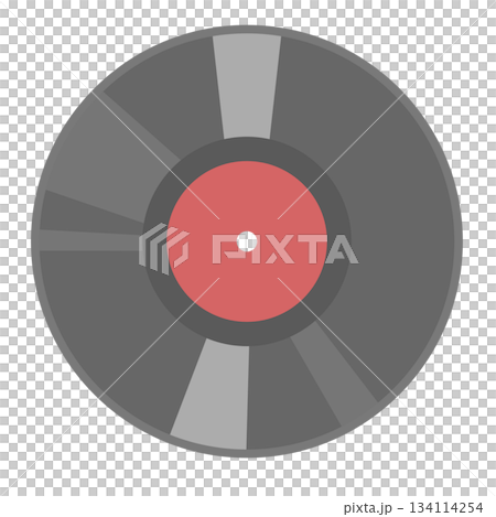 レコードのイラスト 134114254