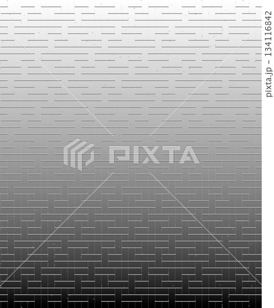 Abstract geometric pattern showing a grey gradient and metallic texture Abstract geometric pattern showing a grey gradient and metallic texture 134116842