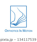 Foot in motion orthopedic mobility 134117539