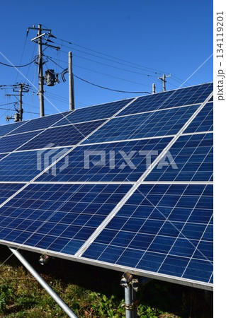 ソーラーパネル 自然エネルギー ソーラーパネル 自然エネルギー 134119201