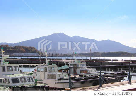 洞海湾と皿倉山 洞海湾と皿倉山 134119875
