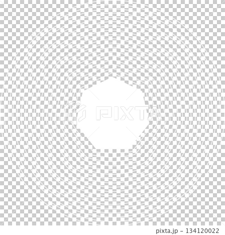 Polygon geometric frame blend to circle for creative designs, card, invitation Polygon geometric frame blend to circle for creative designs, card, invitation 134120022