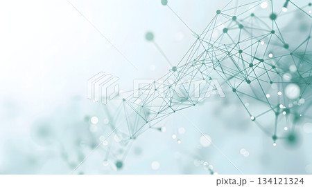 点と線がつながる未来的デジタルネットワーク 点と線がつながる未来的デジタルネットワーク 134121324