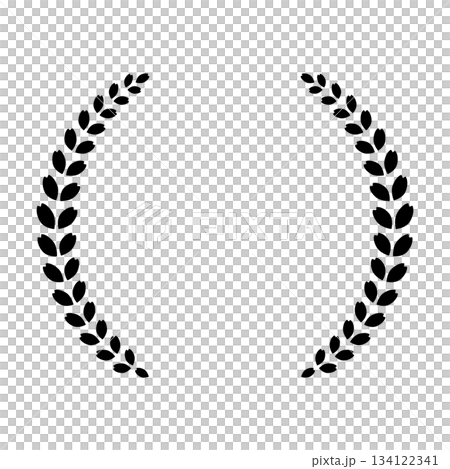Laurel-style frame ranking black simple vector png transparent Laurel-style frame ranking black simple vector png transparent 134122341