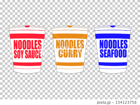 三種方便杯拉麵 134123758