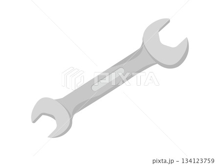 ボルトを締める両口スパナ 134123759