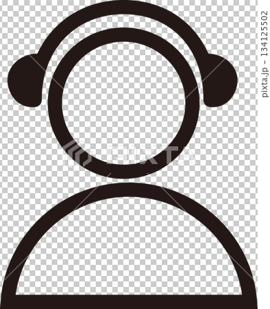 Operator line icon 134125502