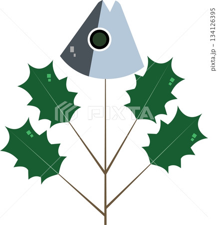 ひいらぎいわしのイラスト 134126395