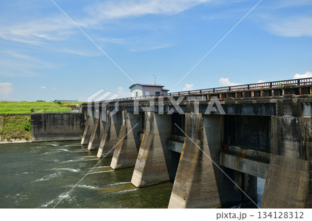 関宿水門　茨城県猿島郡五霞町　 134128312
