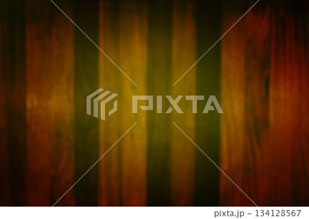 Showing flat design closeup wooden panels displaying warm brown hues with grain patterns and knots 134128567