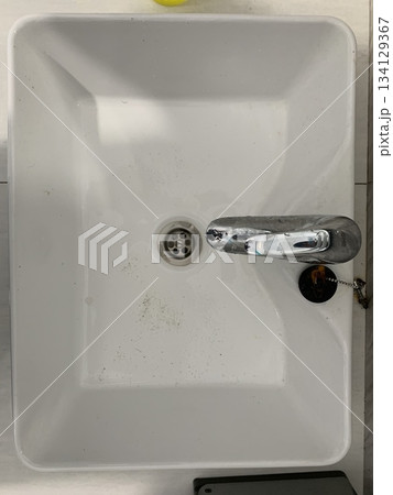 faucet in the bathroom 134129367