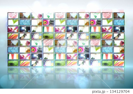 Screen collage showing lifestyle images Screen collage showing lifestyle images 134129704