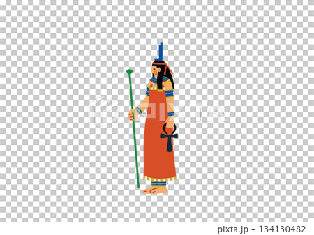 Ancient Egyptian God Isis Ancient Egyptian God Isis 134130482