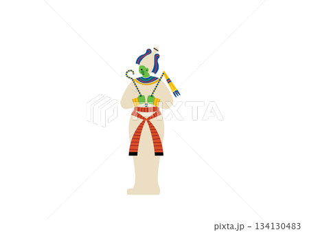 古代エジプトの神オシリス 古代エジプトの神オシリス 134130483
