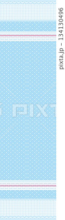 Assorted floral geometric and heart pattern panel designs in soft pastel colors Assorted floral geometric and heart pattern panel designs in soft pastel colors 134130496