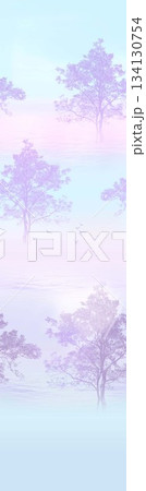 Assorted floral geometric and heart pattern panel designs in soft pastel colors Assorted floral geometric and heart pattern panel designs in soft pastel colors 134130754