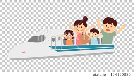 family on shinkansen family on shinkansen 134130880