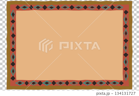 African-inspired picture frame African-inspired picture frame 134131727