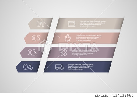 Infographics design vector. Business concept with steps or processes. Infographics design vector. Business concept with steps or processes. 134132660