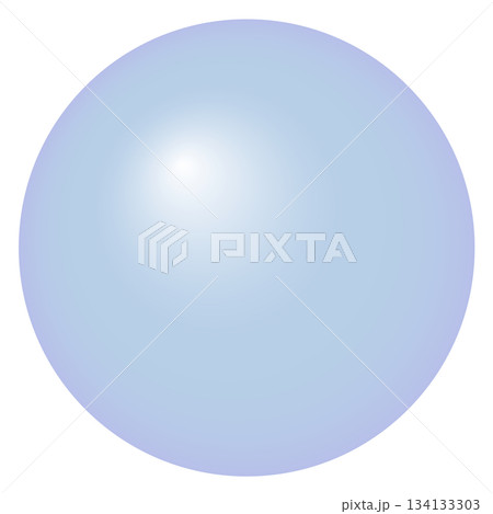 マットな質感の淡い水色の丸フレーム マットな質感の淡い水色の丸フレーム 134133303