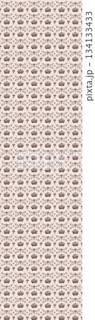 Assorted floral geometric and heart pattern panel designs in soft pastel colors Assorted floral geometric and heart pattern panel designs in soft pastel colors 134133433