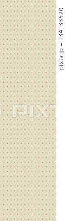 Assorted floral geometric and heart pattern panel designs in soft pastel colors Assorted floral geometric and heart pattern panel designs in soft pastel colors 134133520