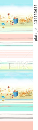Assorted floral geometric and heart pattern panel designs in soft pastel colors Assorted floral geometric and heart pattern panel designs in soft pastel colors 134133633