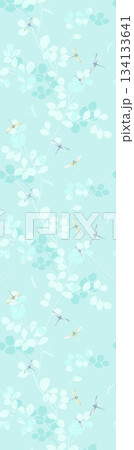 Assorted floral geometric and heart pattern panel designs in soft pastel colors Assorted floral geometric and heart pattern panel designs in soft pastel colors 134133641