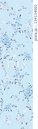 Assorted floral geometric and heart pattern panel designs in soft pastel colors Assorted floral geometric and heart pattern panel designs in soft pastel colors 134134002