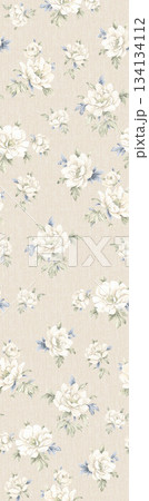 Assorted floral geometric and heart pattern panel designs in soft pastel colors Assorted floral geometric and heart pattern panel designs in soft pastel colors 134134112