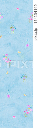 Assorted floral geometric and heart pattern panel designs in soft pastel colors Assorted floral geometric and heart pattern panel designs in soft pastel colors 134134149