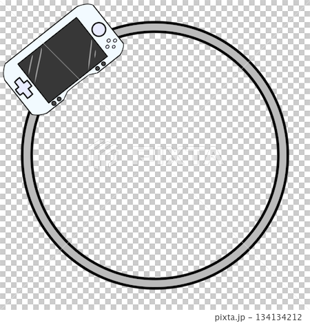 Game console frame simple 134134212