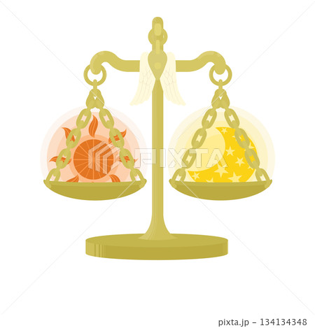 12星座_天秤座_ポップ 134134348