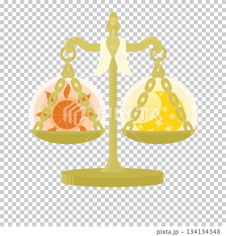 12星座_天秤座_ポップ 134134348