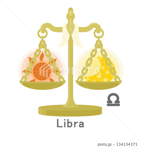 12星座_天秤座_ポップ 134134371