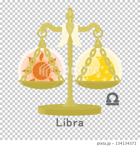 12星座_天秤座_ポップ 134134371