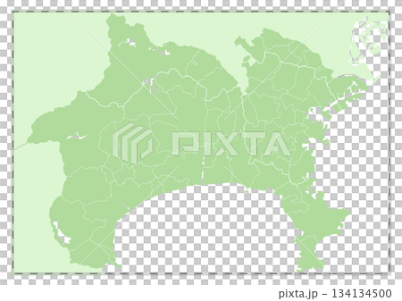 「神奈川県」フレーム付の日本の都道府県の白地図。 「神奈川県」フレーム付の日本の都道府県の白地図。 134134500