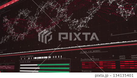 genes diagram on darkred background genes diagram on darkred background 134135401
