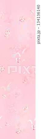 Assorted floral geometric and heart pattern panel designs in soft pastel colors Assorted floral geometric and heart pattern panel designs in soft pastel colors 134136140