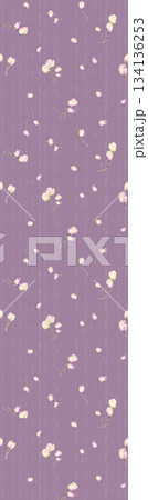 Assorted floral geometric and heart pattern panel designs in soft pastel colors Assorted floral geometric and heart pattern panel designs in soft pastel colors 134136253