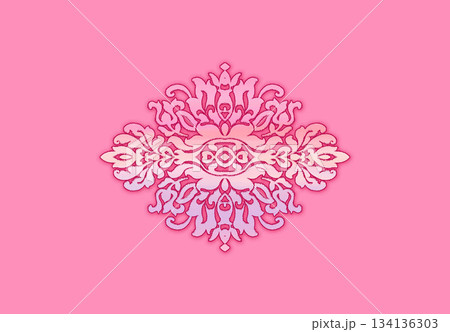 Assorted floral geometric and heart pattern panel designs in soft pastel colors Assorted floral geometric and heart pattern panel designs in soft pastel colors 134136303