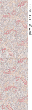 Assorted floral geometric and heart pattern panel designs in soft pastel colors Assorted floral geometric and heart pattern panel designs in soft pastel colors 134136359