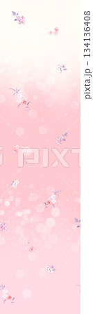 Assorted floral geometric and heart pattern panel designs in soft pastel colors Assorted floral geometric and heart pattern panel designs in soft pastel colors 134136408