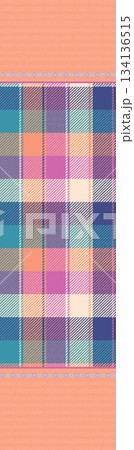 Assorted floral geometric and heart pattern panel designs in soft pastel colors Assorted floral geometric and heart pattern panel designs in soft pastel colors 134136515