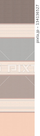 Assorted floral geometric and heart pattern panel designs in soft pastel colors Assorted floral geometric and heart pattern panel designs in soft pastel colors 134136527