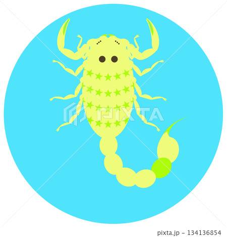 12星座_蠍座_ポップ 12星座_蠍座_ポップ 134136854