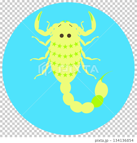 12星座_蠍座_ポップ 12星座_蠍座_ポップ 134136854