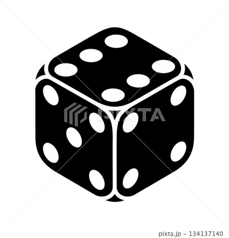 サイコロのアイコン 134137140
