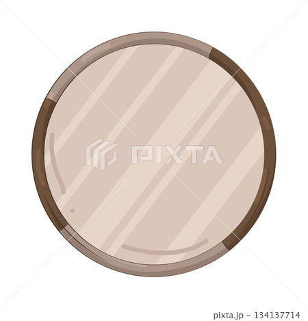 Illustration of mirror Illustration of mirror 134137714